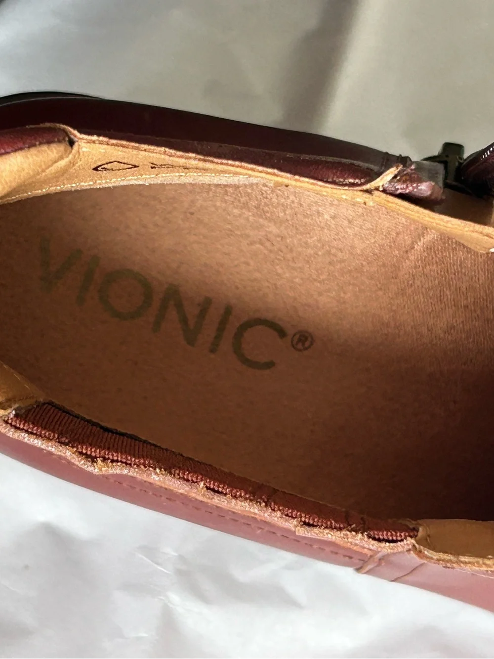 VIONIC Waterproof Bethany Ankle Boots in Beaver Brown 7.5